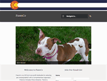 Tablet Screenshot of pawsco.org